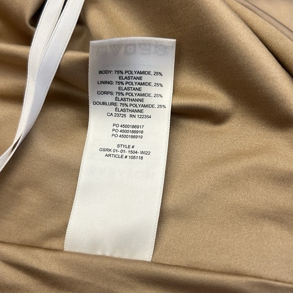 Babaton Contour Squareneck Longsleeve Bodysuit Size M - Picture 12 of 12